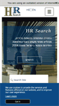 Mobile Screenshot of hrsearch.co.il
